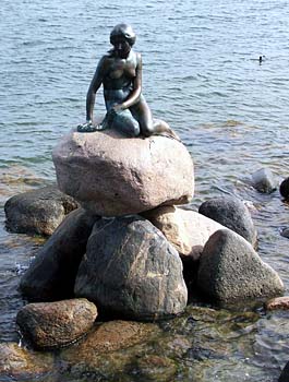 Little Mermaid statue