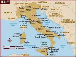 Map of Italy