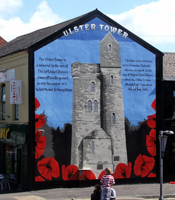 Mural in West Belfast