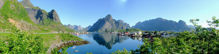 Reine harbor