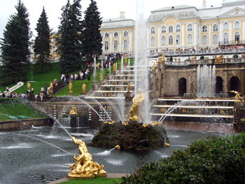 Fountains at Peterhof