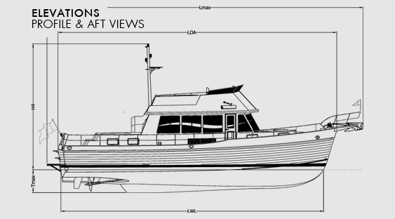 Profile of Grand Banks 47 Heritage CL
